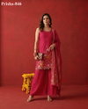 K 1170 By Naisha Roman Jacquard Plazzo Suits 